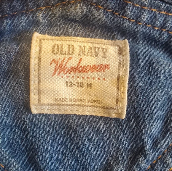Old Navy Baby Shortalls 12-18 months - Picture 3 of 6